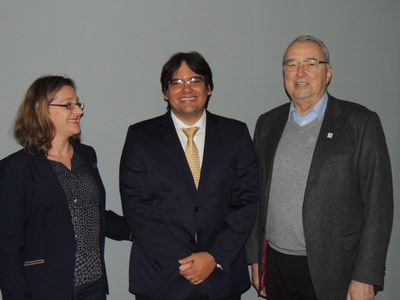 Michel Brioude defends his doctoral dissertation Michel Brioude defends his doctoral dissertation