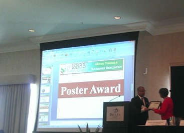 Poster Award at ISBBB in Guelph (Canada) Poster Award at ISBBB in Guelph (Canada)